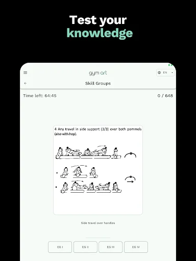 Gym Art ডাউনলোড করুন – জিমন্যাস্টিকস রুটিন ও স্কোরিং অ্যাপ - Screenshot 12