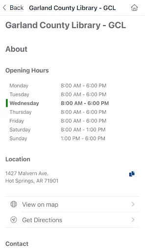 Garland County Library ডাউনলোড করুন – অ্যান্ড্রয়েডে বই ও মিডিয়া - Screenshot 12