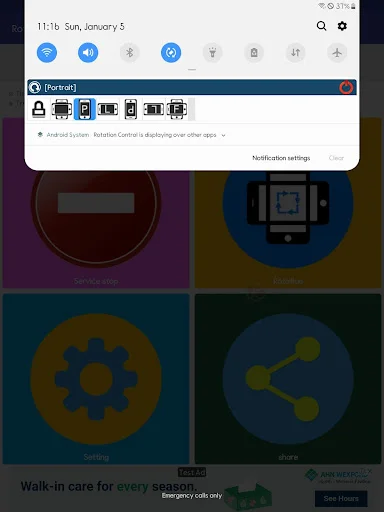Screen Rotation Control ডাউনলোড করুন – ৬টি মোড সাপোর্ট - Screenshot 10