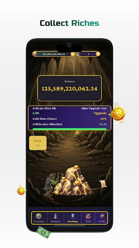 Magical Tycoon: Economy Idle ডাউনলোড করুন – জাদুকরী অর্থনীতি গেম - Screenshot 1