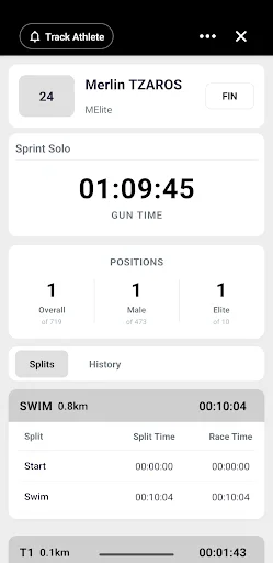 SportSplits ডাউনলোড করুন – স্পোর্টস টাইমিং ট্র্যাকার অ্যাপ - Screenshot 4