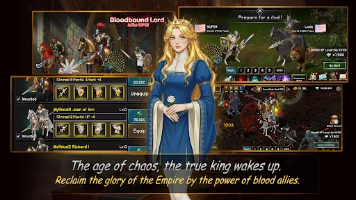 Bloodbound Lord: Idle RPG ডাউনলোড করুন – সেরা আইডল গেম - Screenshot 4