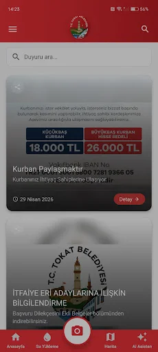 Tokat Belediyesi অ্যাপ ডাউনলোড করুন – মিউনিসিপ্যাল পরিষেবা এখন হাতের মুঠোয় - Screenshot 6