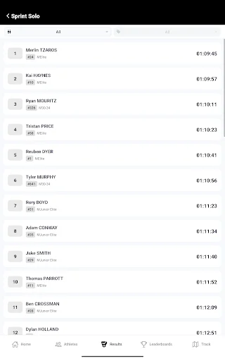 SportSplits ডাউনলোড করুন – স্পোর্টস টাইমিং ট্র্যাকার অ্যাপ - Screenshot 8