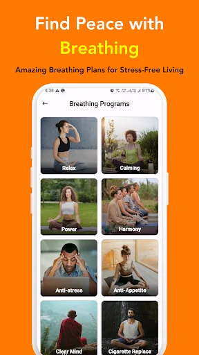 Pranayama Breathing Exercise ডাউনলোড করুন – মানসিক প্রশান্তি ও স্বাস্থ্যের জন্য - Screenshot 12