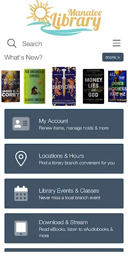 Manatee County Public Library অ্যাপ ডাউনলোড করুন – লাইব্রেরি সেবা এখন হাতের মুঠোয় - Screenshot 7