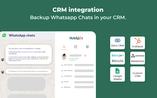 WhatsApp AI Agent ও CRM ইন্টিগ্রেশন ডাউনলোড করুন – Eazybe - Screenshot 2