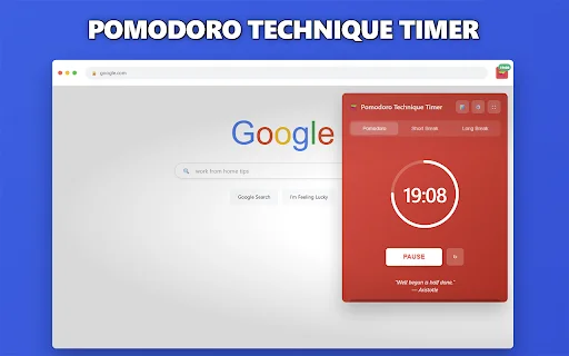 Pomodoro Technique Timer ডাউনলোড করুন – ফোকাস ও প্রোডাক্টিভিটি বাড়ান - Screenshot 1