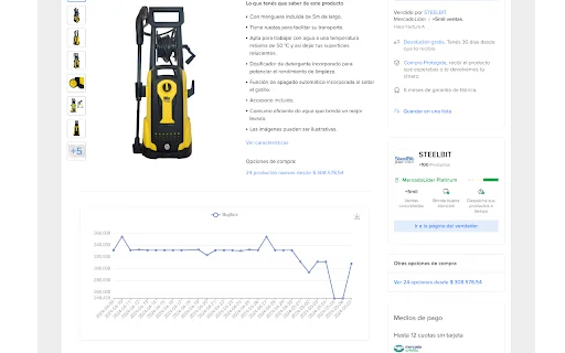 MercadoLibre AI টুল ডাউনলোড করুন – সেরা সেলার সহকারী - Screenshot 3