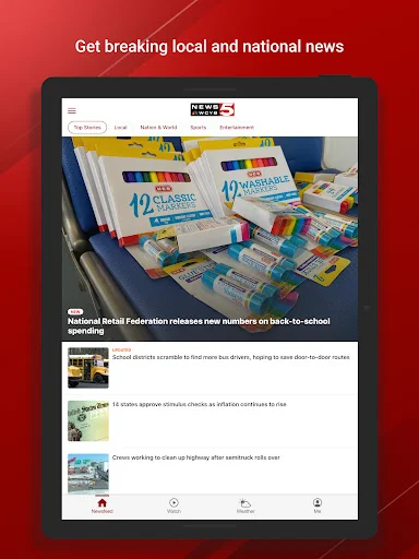 News 5 WCYB.com Mobile ডাউনলোড করুন – লেটেস্ট নিউজ ও ওয়েদার আপডেট - Screenshot 9