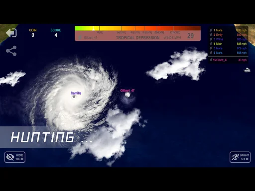 Hurricane.io ডাউনলোড করুন – শক্তিশালী হারিকেন গেম খেলুন - Screenshot 11