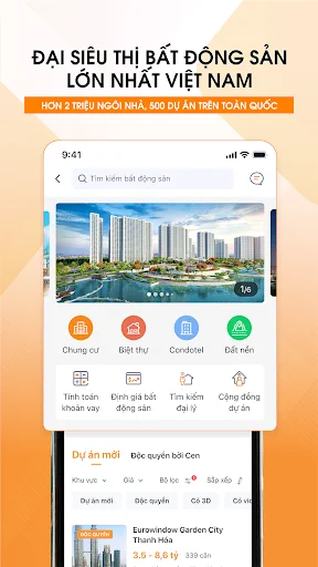 Cenhomes.vn ডাউনলোড করুন – ৪.০ রিয়েল এস্টেট প্রযুক্তি অ্যাপ - Screenshot 2