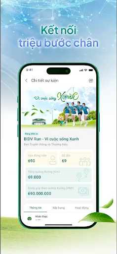 BIDV Run Plus ডাউনলোড করুন – আপনার রান ট্র্যাক করুন সহজে - Screenshot 5