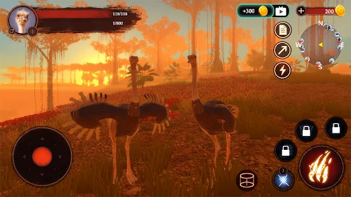 The Ostrich ডাউনলোড করুন – অনন্য অ্যানিমেল সিমুলেশন গেম - Screenshot 4