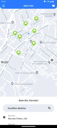 Irece Taxi অ্যাপ ডাউনলোড করুন – দ্রুত এবং নিরাপদ ট্যাক্সি পরিষেবা - Screenshot 1