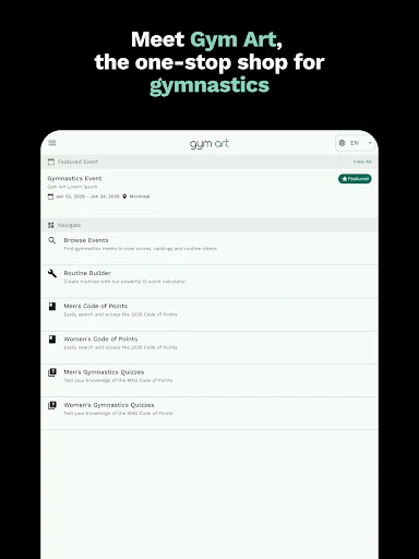 Gym Art ডাউনলোড করুন – জিমন্যাস্টিকস রুটিন ও স্কোরিং অ্যাপ - Screenshot 8