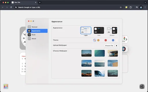 Mac New Tab ডাউনলোড করুন – macOS স্টাইলের সুন্দর ব্রাউজার ট্যাব - Screenshot 4