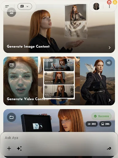 AyaVogue: Creator Studio ডাউনলোড করুন – ভাইরাল ছবি ও ভিডিও তৈরি করুন - Screenshot 9