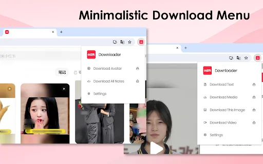 RedNote Downloader ডাউনলোড করুন – Xiaohongshu থেকে মিডিয়া সেভ করুন - Screenshot 1