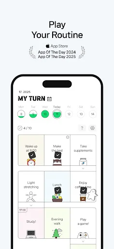 MyTurn – One turn a day ডাউনলোড করুন – প্রতিদিনের কাজ সহজ করুন - Screenshot 1
