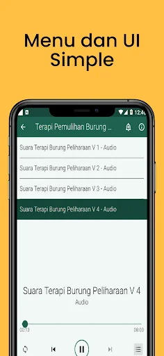 Terapi Kicau Burung Lengkap ডাউনলোড করুন – সেরা বার্ড থেরাপি অ্যাপ - Screenshot 4
