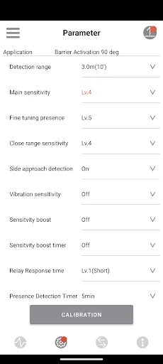 Virtual Loop ডাউনলোড করুন – OPTEX OVS-02 সেন্সর সেটআপ টুল - Screenshot 10