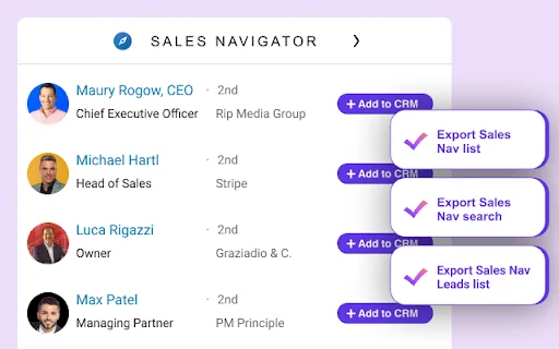 Hublead ডাউনলোড করুন: LinkedIn থেকে HubSpot সিঙ্ক করুন সহজে - Screenshot 1