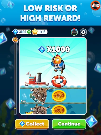 Chicken Cross – Sea Cross 2 ডাউনলোড করুন – সেরা অ্যাডভেঞ্চার গেম - Screenshot 9