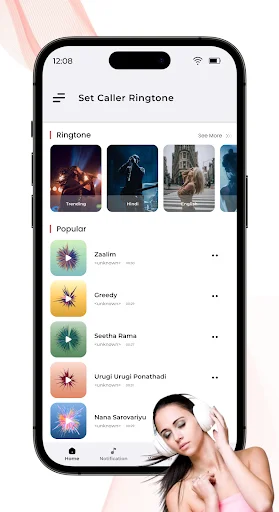 Set Hello Tune Caller Ringtone ডাউনলোড করুন – সেরা কলার টিউন অ্যাপ - Screenshot 1
