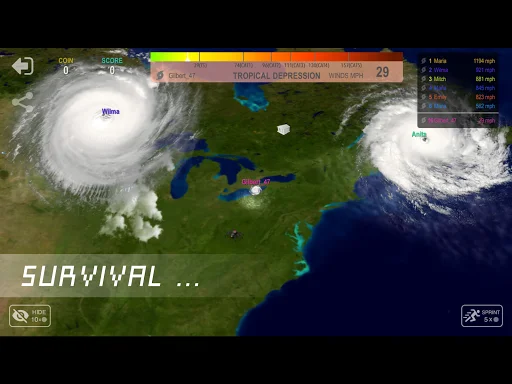 Hurricane.io ডাউনলোড করুন – শক্তিশালী হারিকেন গেম খেলুন - Screenshot 18