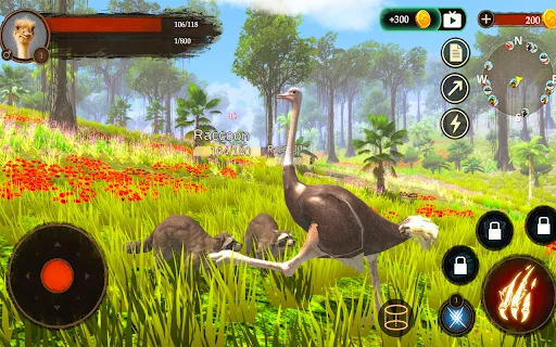 The Ostrich ডাউনলোড করুন – অনন্য অ্যানিমেল সিমুলেশন গেম - Screenshot 16