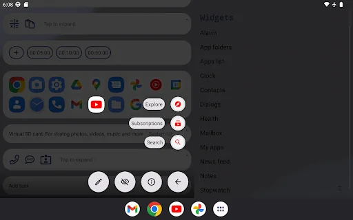 AIO Launcher ডাউনলোড করুন – সেরা কাস্টমাইজযোগ্য হোম স্ক্রিন - Screenshot 10