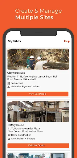 Brick&Bolt Professionals ডাউনলোড করুন – নির্মাণ প্রকল্প পরিচালনা - Screenshot 1