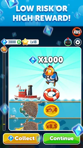 Chicken Cross – Sea Cross 2 ডাউনলোড করুন – সেরা অ্যাডভেঞ্চার গেম - Screenshot 3