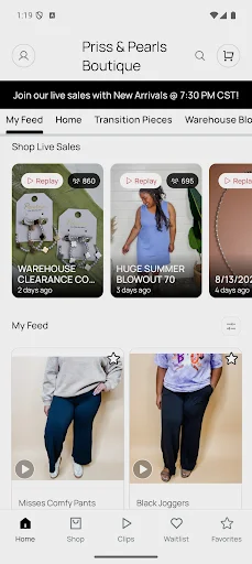 Priss & Pearls Boutique ডাউনলোড করুন – লেটেস্ট ফ্যাশন শপিং অ্যাপ - Screenshot 2