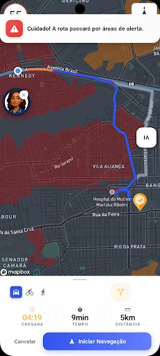 Vem Tranquilo GPS ডাউনলোড করুন – রিও ডি জেনিরোতে নিরাপদ ভ্রমণের সেরা সঙ্গী - Screenshot 3