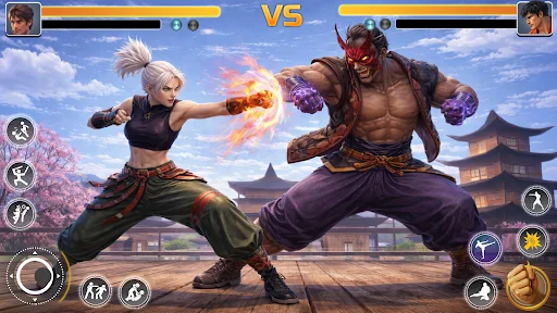 Kung Fu GYM: Fighting Games ডাউনলোড করুন – সেরা মার্শাল আর্ট গেম - Screenshot 3