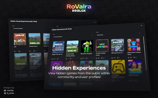 RoValra – Roblox উন্নত করুন | সেরা ফ্রি Roblox এক্সটেনশন - Screenshot 4