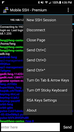 Mobile SSH (Premium Version) ডাউনলোড করুন – সেরা SSH ক্লায়েন্ট - Screenshot 3