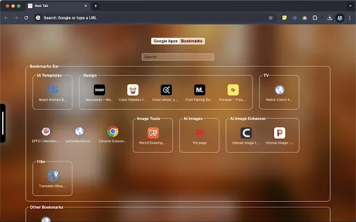 Mac New Tab ডাউনলোড করুন – macOS স্টাইলের সুন্দর ব্রাউজার ট্যাব - Screenshot 5