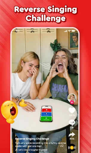 Reverse Play : Sing Challenge ডাউনলোড করুন – রিভার্স অডিও মজা - Screenshot 1