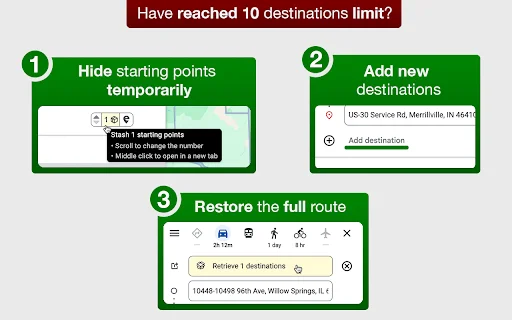 Google Maps Extended Routes ডাউনলোড করুন – রুট প্ল্যানিং সহজ করুন - Screenshot 3