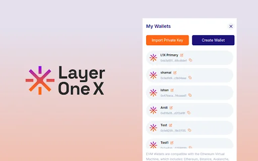 x_Wallet ডাউনলোড করুন: সেরা মাল্টি-চেইন ক্রিপ্টো ওয়ালেট - Screenshot 3