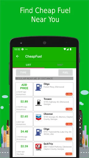 CheapFuel ডাউনলোড করুন – সস্তা গ্যাস ও ইভি চার্জিং স্টেশন খুঁজুন - Screenshot 15