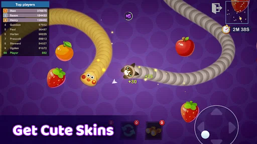 Worms Merge-io গেমটি ডাউনলোড করুন – সেরা স্নেক গেম খেলুন - Screenshot 22