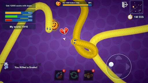 Worms Merge-io গেমটি ডাউনলোড করুন – সেরা স্নেক গেম খেলুন - Screenshot 26