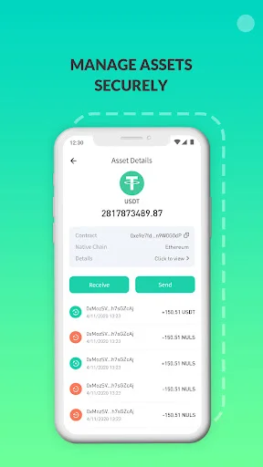 Nabox Wallet ডাউনলোড করুন: নিরাপদ ক্রিপ্টো ও মাল্টি-চেইন ওয়ালেট - Screenshot 3