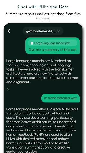 LocalAI ডাউনলোড করুন – আপনার ডিভাইসে শক্তিশালী অফলাইন AI চ্যাট - Screenshot 5