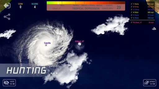 Hurricane.io ডাউনলোড করুন – শক্তিশালী হারিকেন গেম খেলুন - Screenshot 3