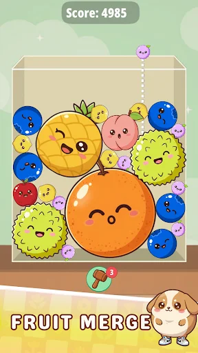 Fruit Drop Satisfy-Juicy Merge ডাউনলোড করুন – সেরা পাজল গেম - Screenshot 2
